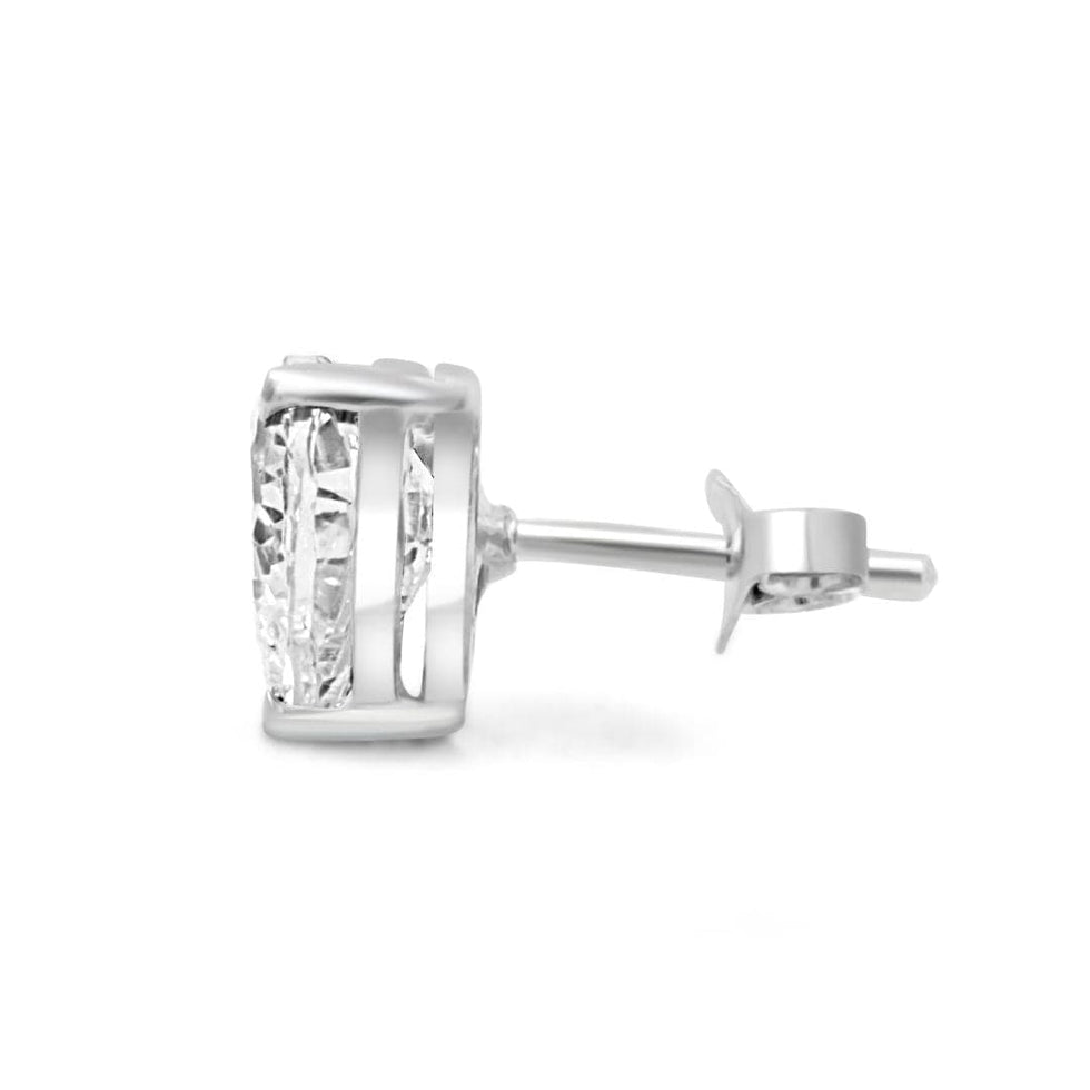 925 Sterling Silver Petite Heart Pendant Set