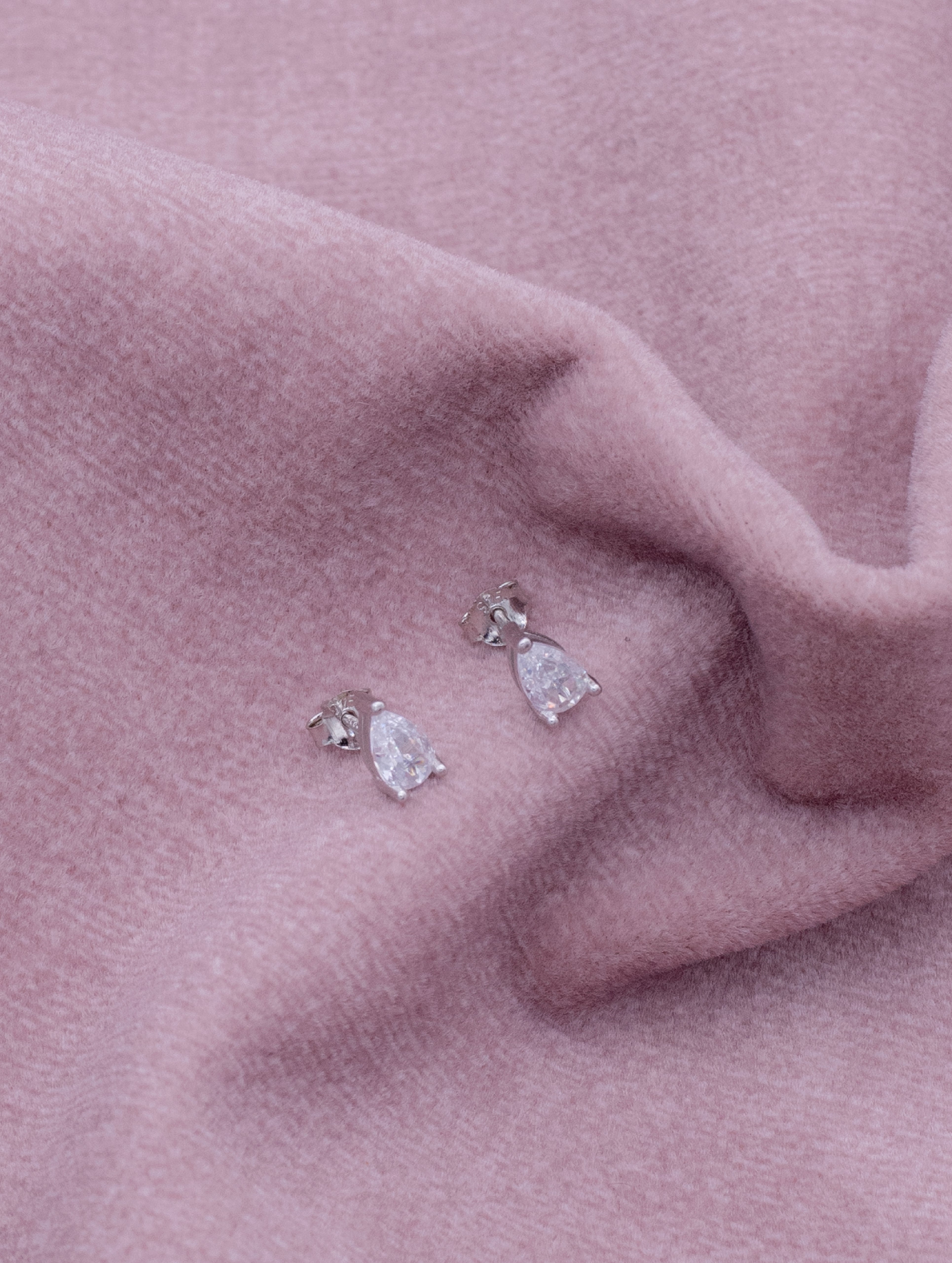 Pear Drop Studs