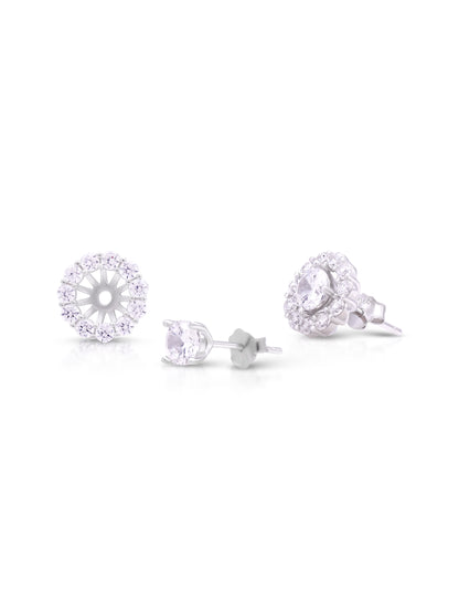 92.5 Sterling Silver Dynasty Studs