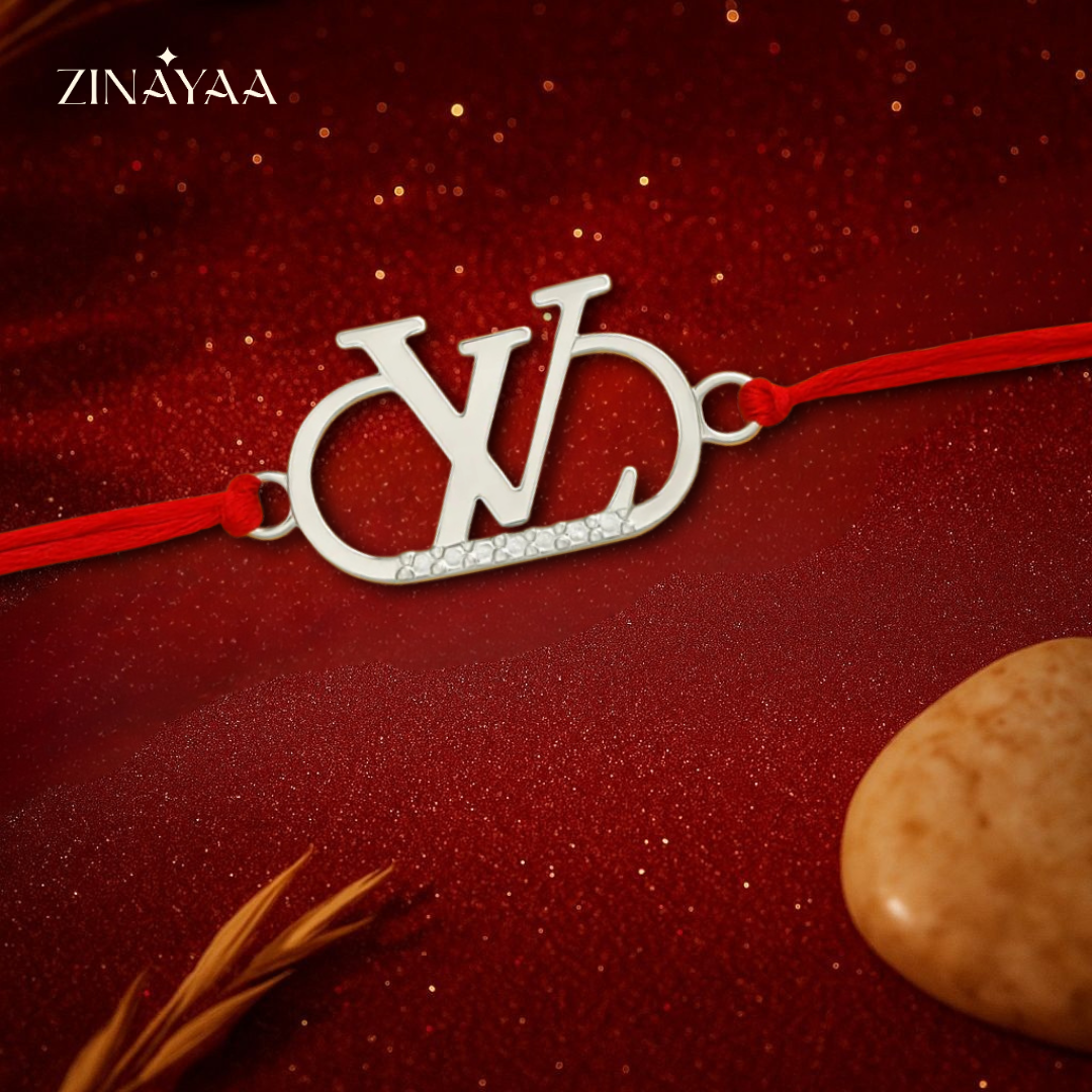 92.5 sterling silver LV Rakhi