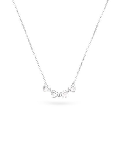 2in1 Clover Heart Necklace
