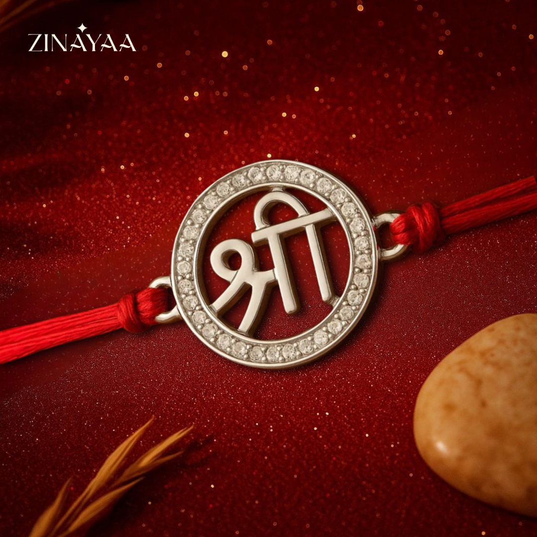 92.5 sterling silver Shree Rakhi