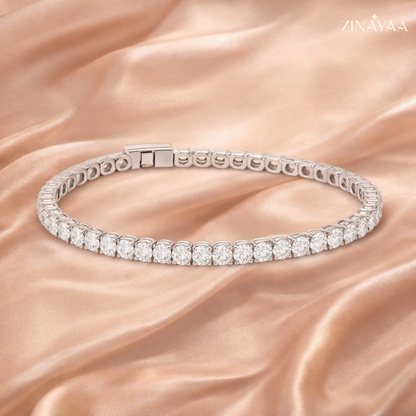 925 Sterling Silver Eternal Spark Tennis Bracelet