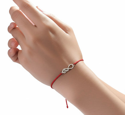 92.5 sterling silver bro infinity Rakhi