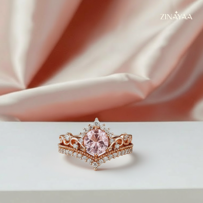 925 Sterling Silver Rose Blossom Adjustable Ring