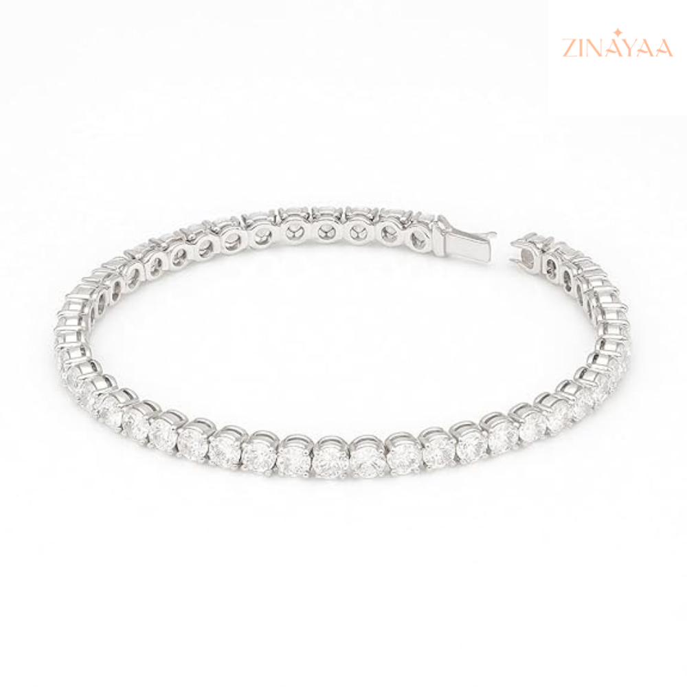 925 Sterling Silver Eternal Spark Tennis Bracelet