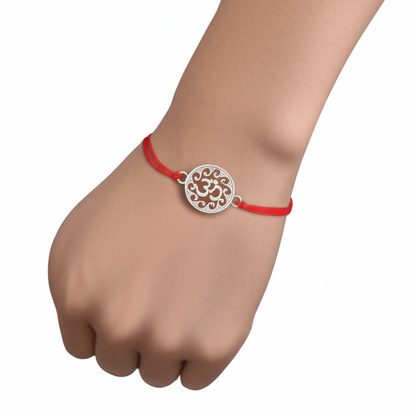 92.5 sterling silver om Rakhi