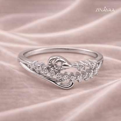 925 Sterling Silver Grace Adjustable Ring