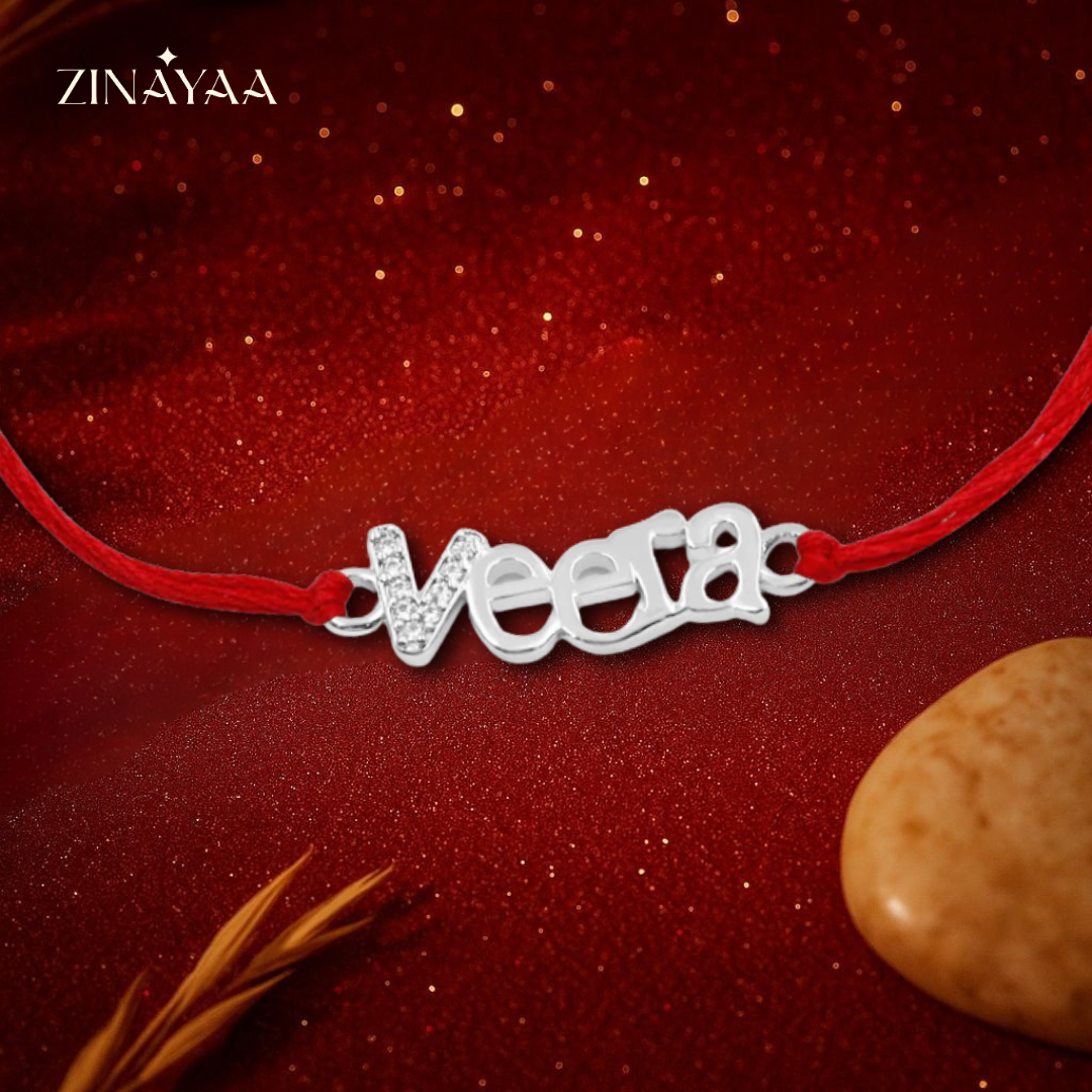 92.5 sterling silver Veera Rakhi
