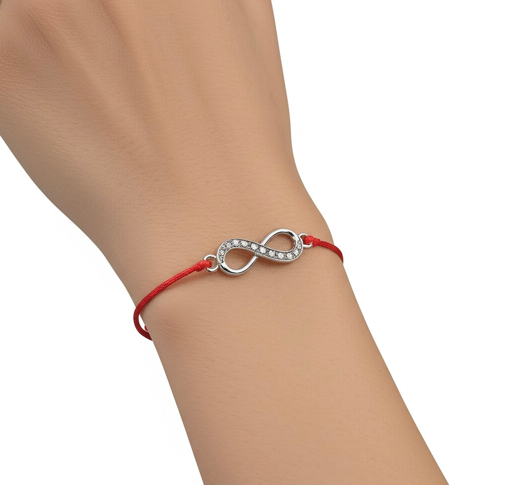 92.5 sterling silver infinity Rakhi