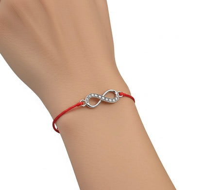 92.5 sterling silver infinity Rakhi