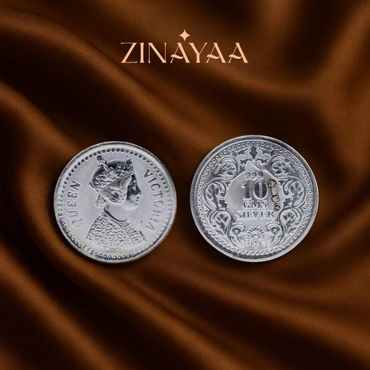 999 Purity Queen Victoria 10Gms Coin