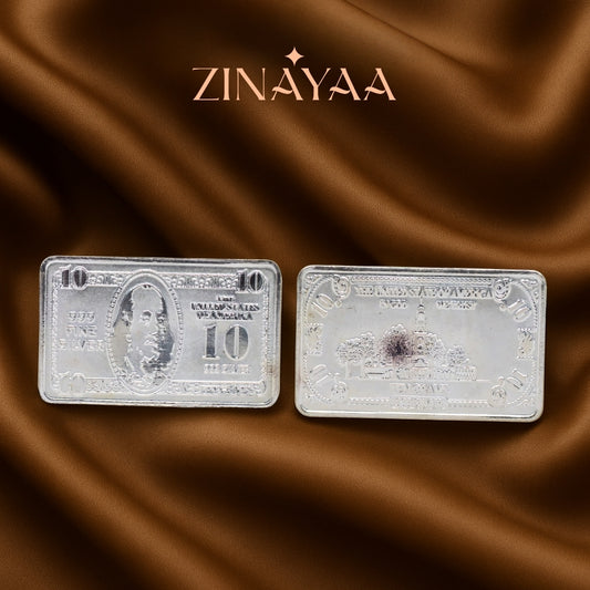 999 Purity Dollar 10 Gms Coin