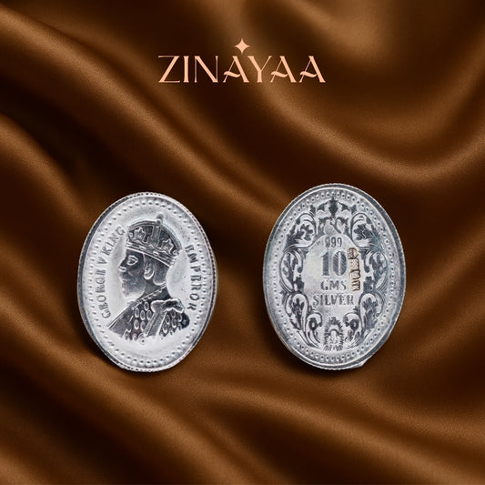 999 George V King Emperor Silver 10Gms Coin