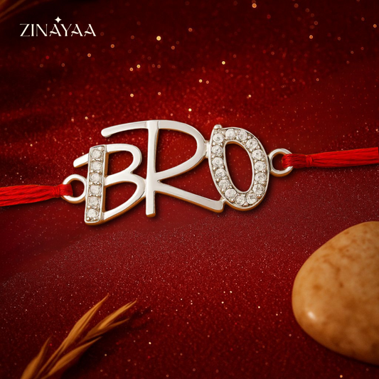 92.5 sterling silver funky bro Rakhi