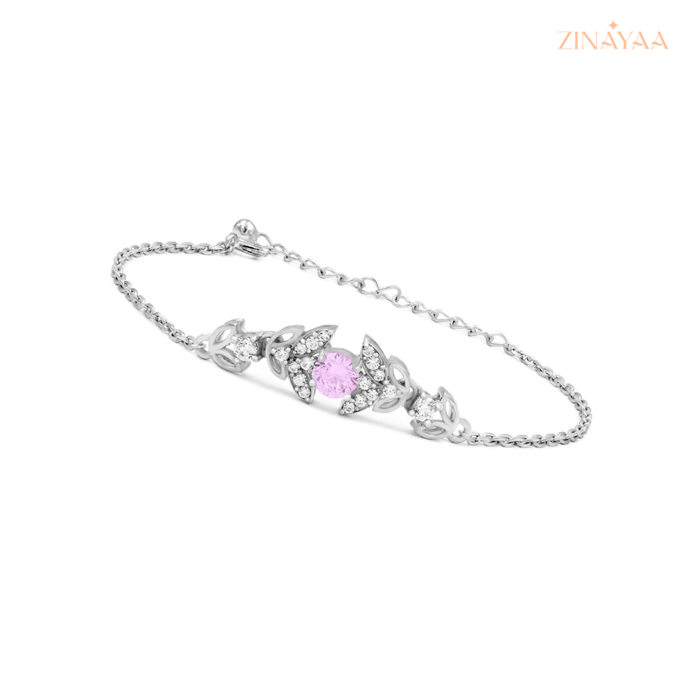 925 Sterling Silver Triple Spark Adjustable Bracelet,