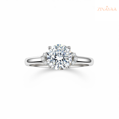 92.5 Sterling Silver Celestial Embrace Women’s  Ring