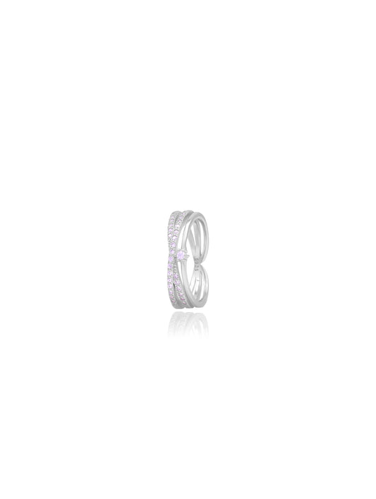 92.5 Sterling Silver Trinity Ring