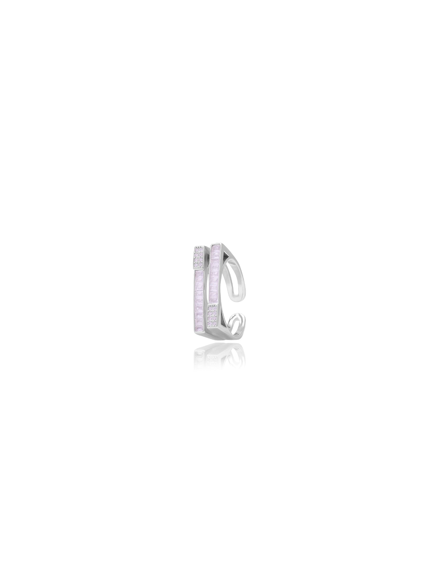 92.5 Sterling Silver Double Band Ring