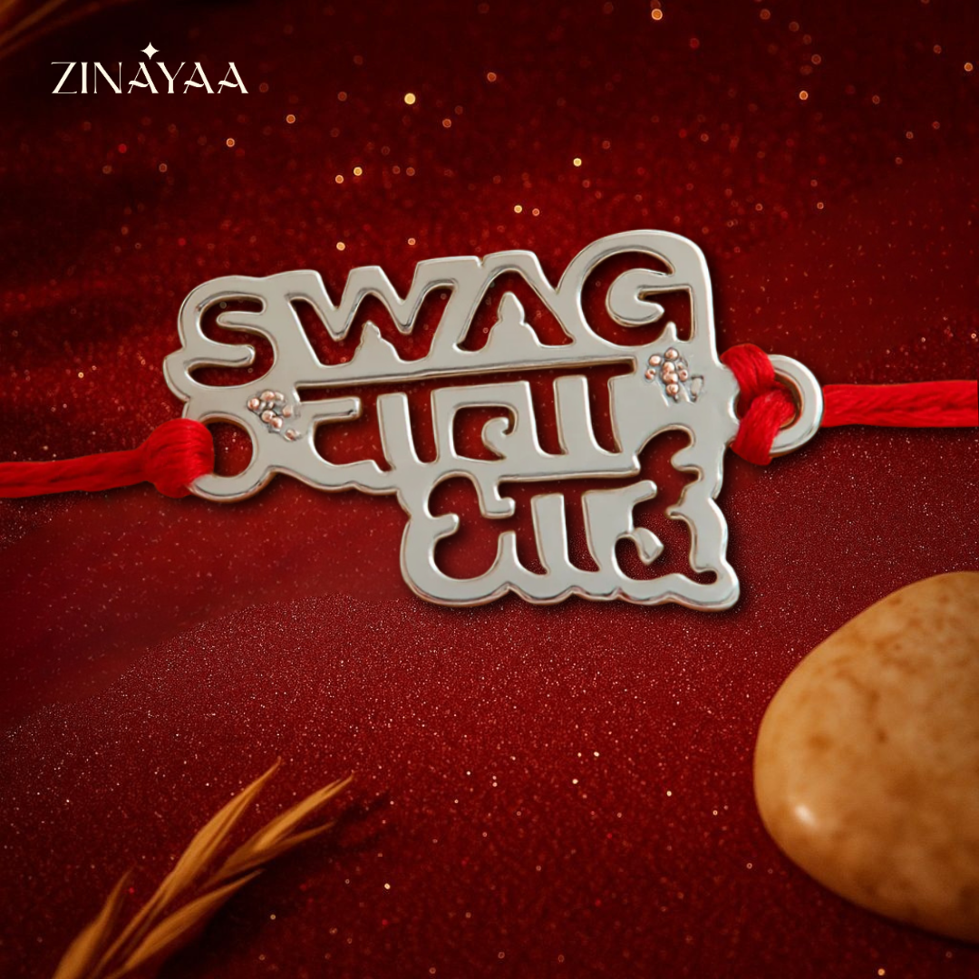 92.5 sterling silver swag wala bhai Rakhi