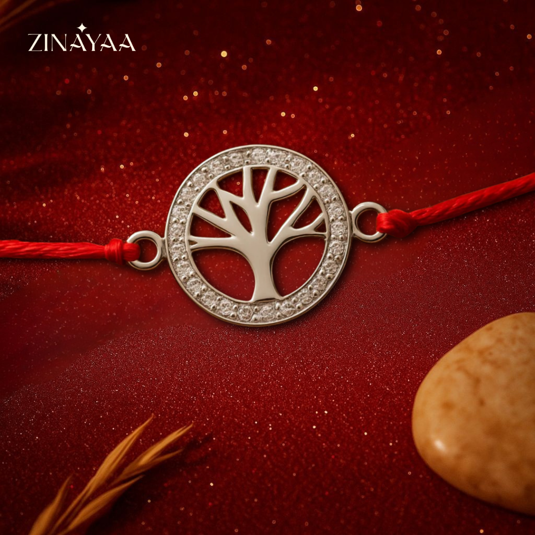 92.5 sterling silver nature Rakhi