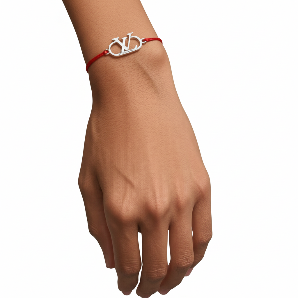 92.5 sterling silver LV Rakhi