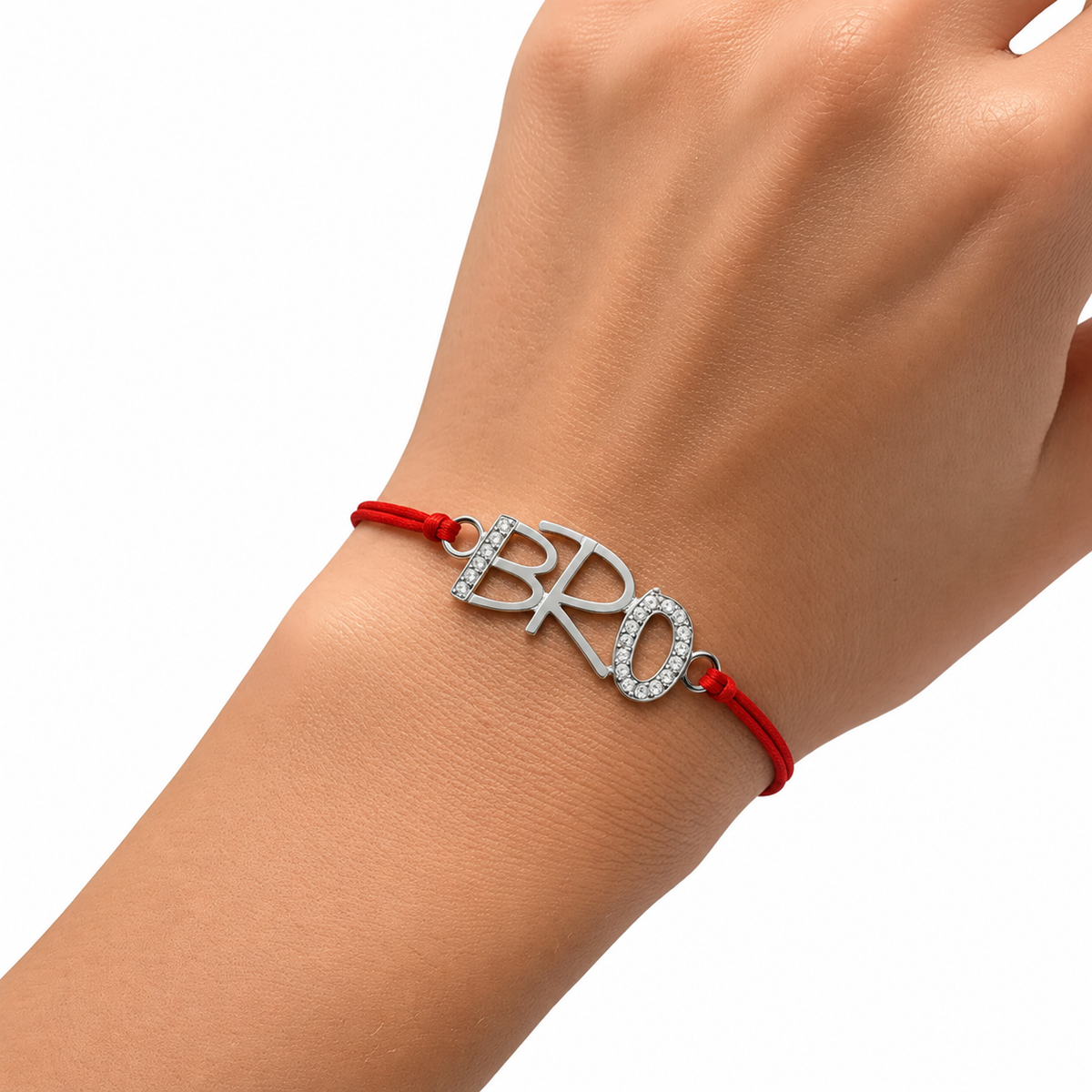 92.5 sterling silver funky bro Rakhi