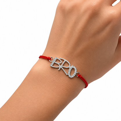 92.5 sterling silver funky bro Rakhi