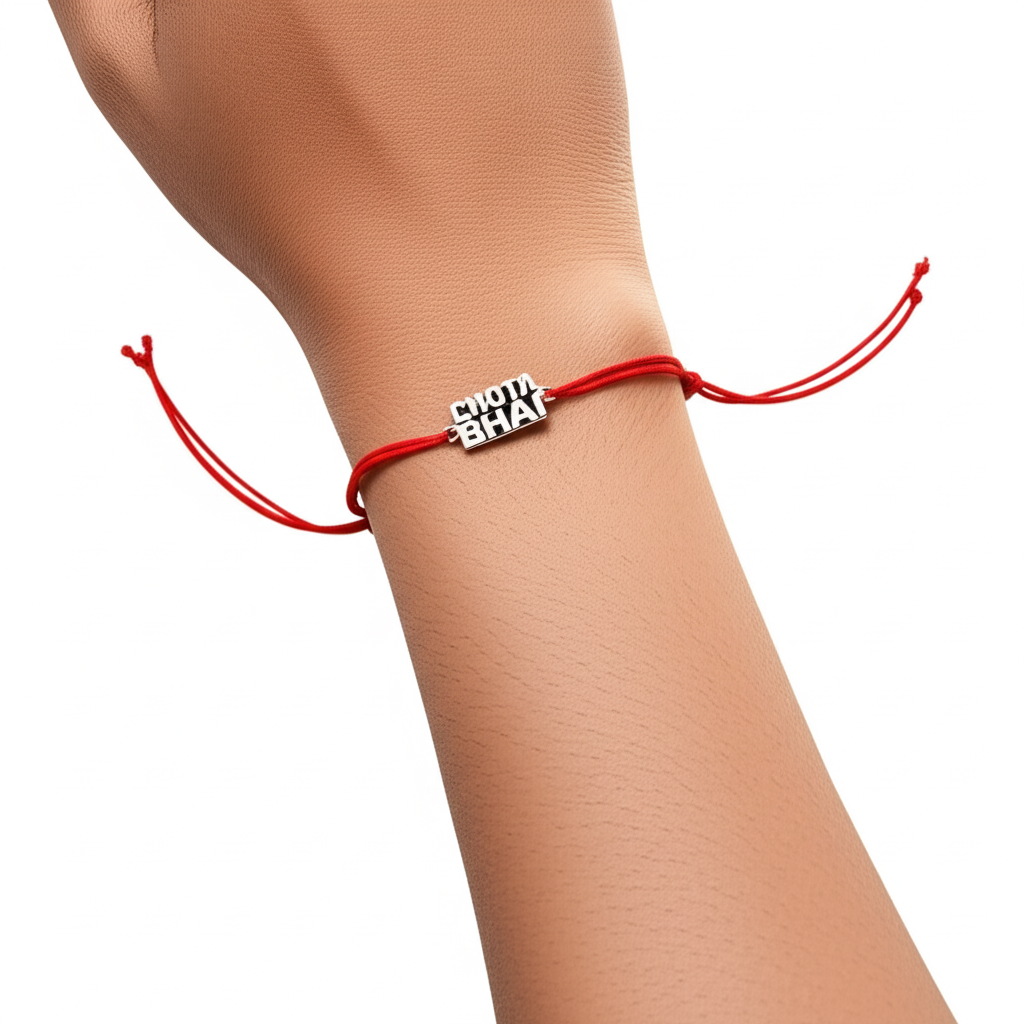 92.5 sterling silver Chota bhai Rakhi