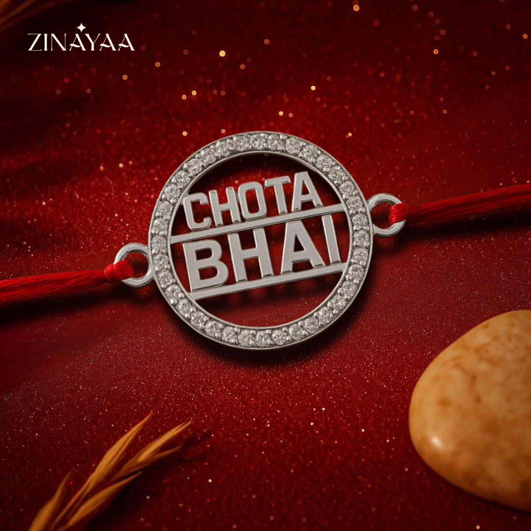 92.5 sterling silver Chota bhai Rakhi