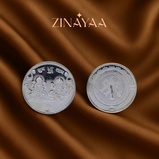 999 Purity Lakshmi Ganesh 20gm Coin