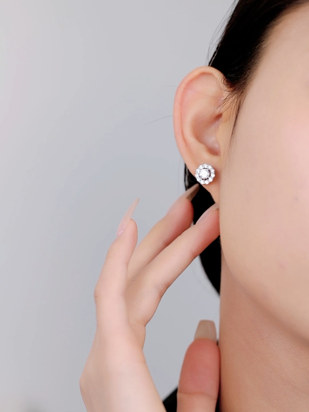 92.5 Sterling Silver Dynasty Studs