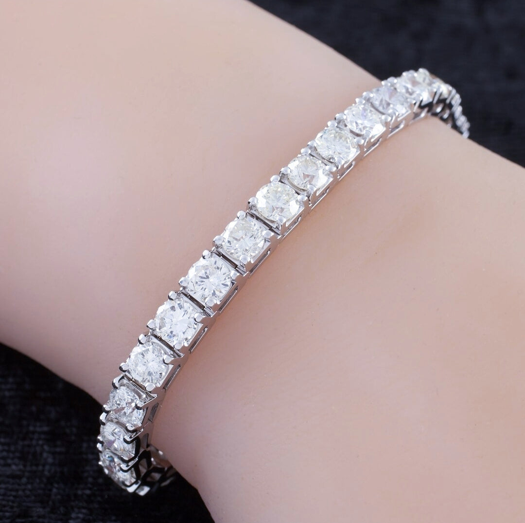 Square Tennis Bracelet