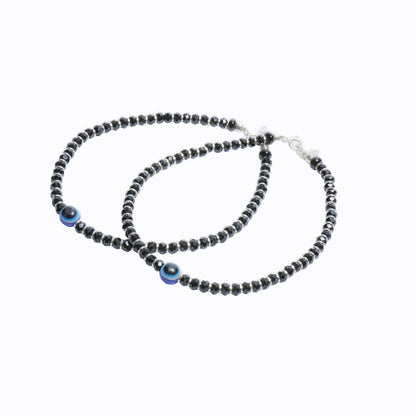 92.5 Sterling Silver Nazar Evil Eye Bracelet