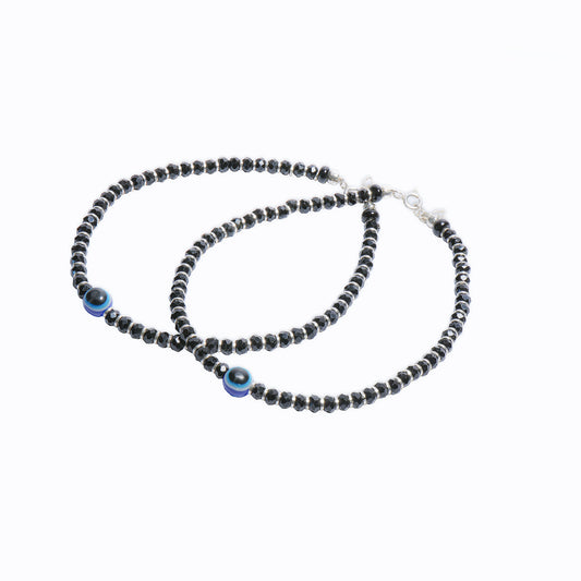 92.5 Sterling Silver Nazar Evil Eye Bracelet