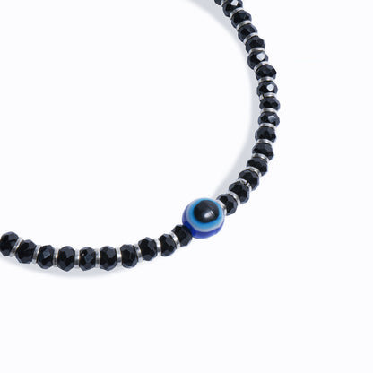 92.5 Sterling Silver Nazar Evil Eye Bracelet