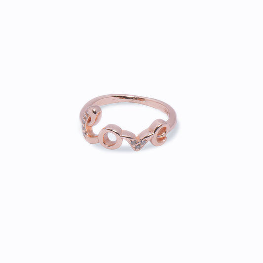 92.5 Sterling Silver Love Ring