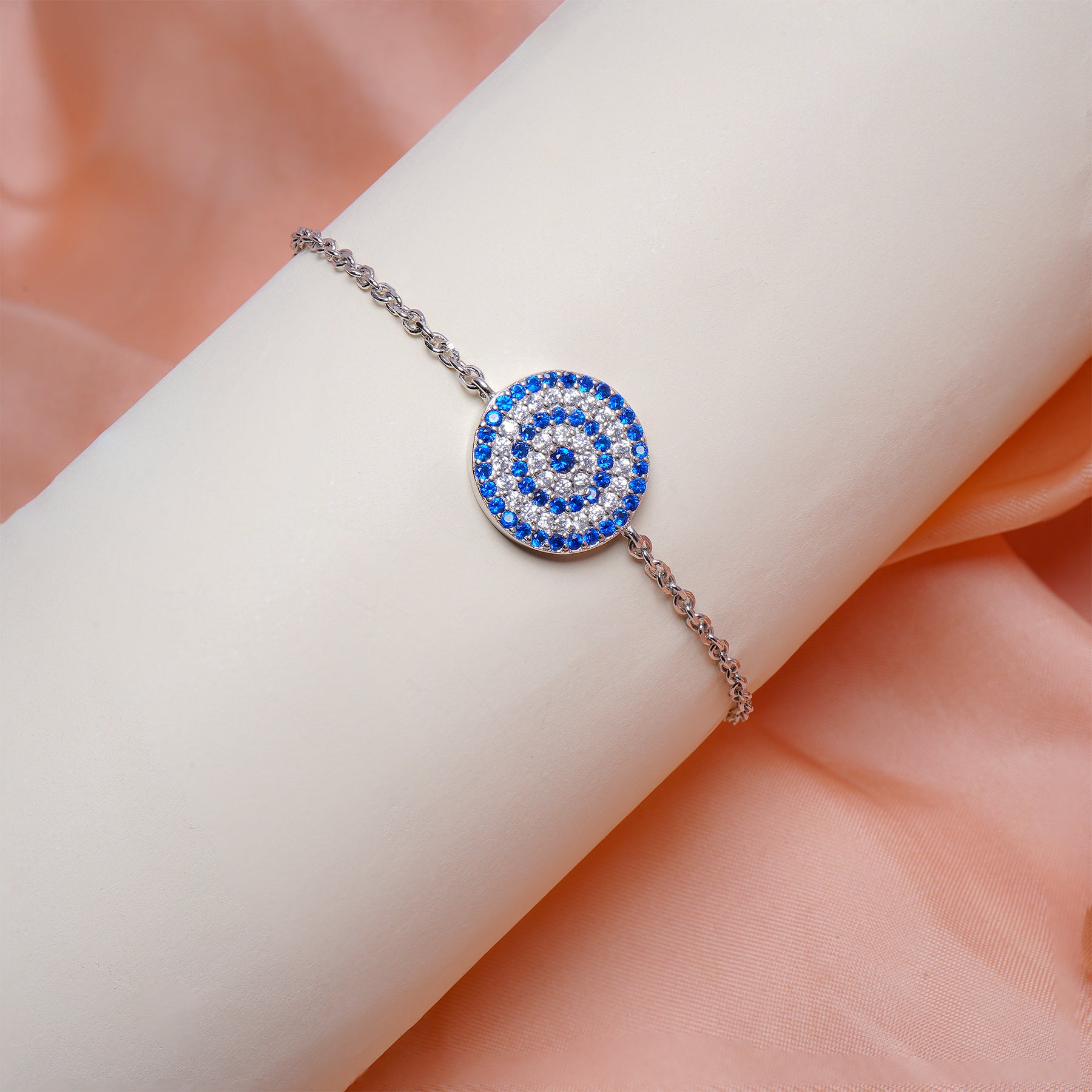 Dazzling Evil Eye Bracelet