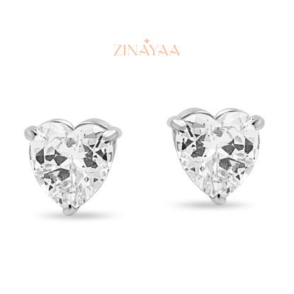 925 Sterling Silver Petite Heart Pendant Set