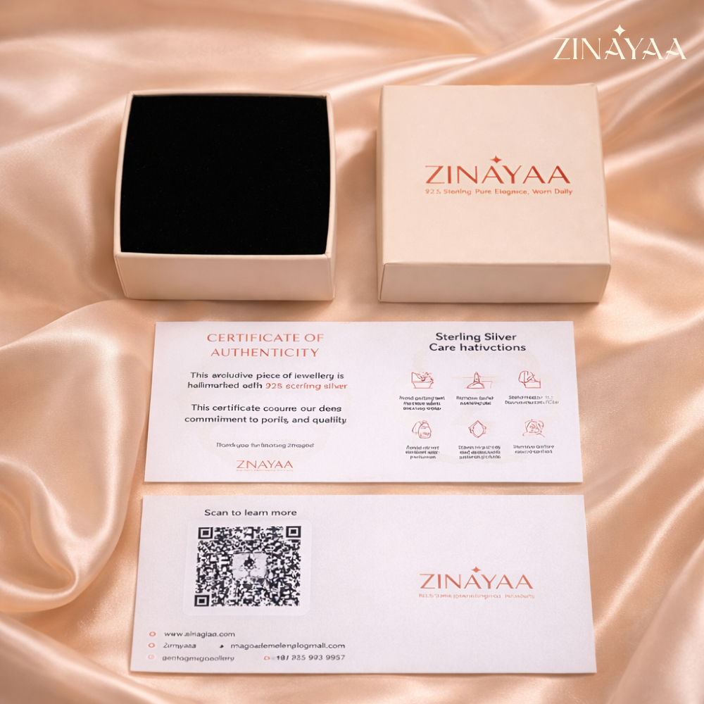 925 Sterling Silver Noir Royale Adjustable Ring for Men