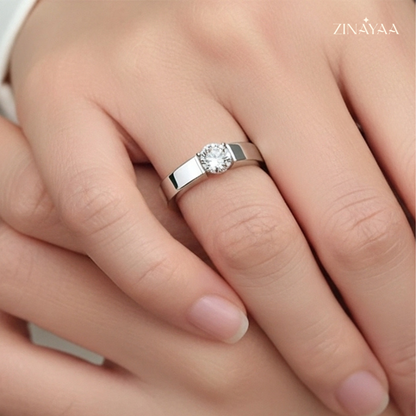 925 Sterling Silver Solace Adjustable Ring