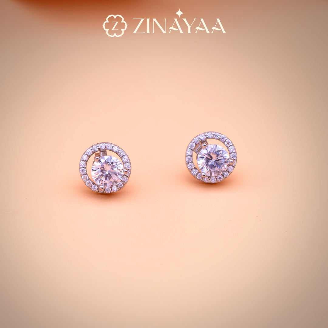 92.5 Sterling Silver Dynasty Studs